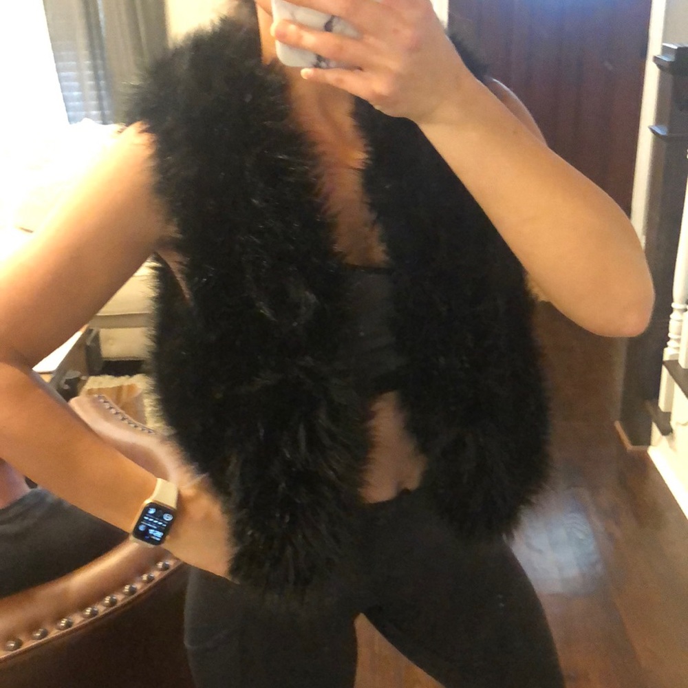 Furry vest